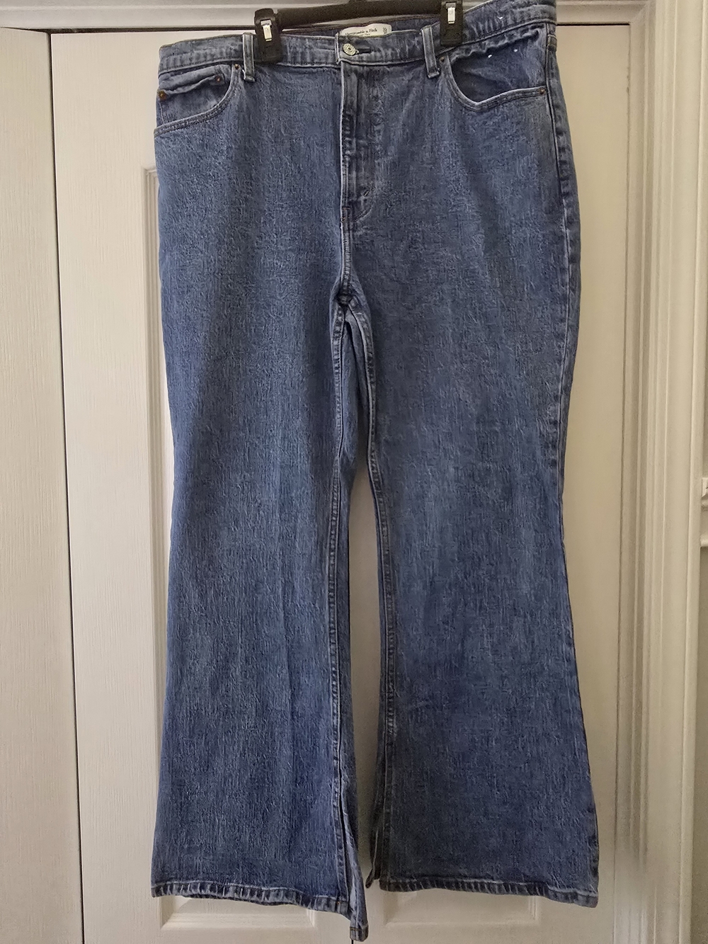 Abercrombie & Fitch Split Hem Flare Women's Jeans